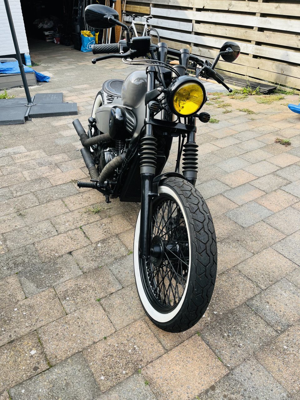Honda VT600 bobber