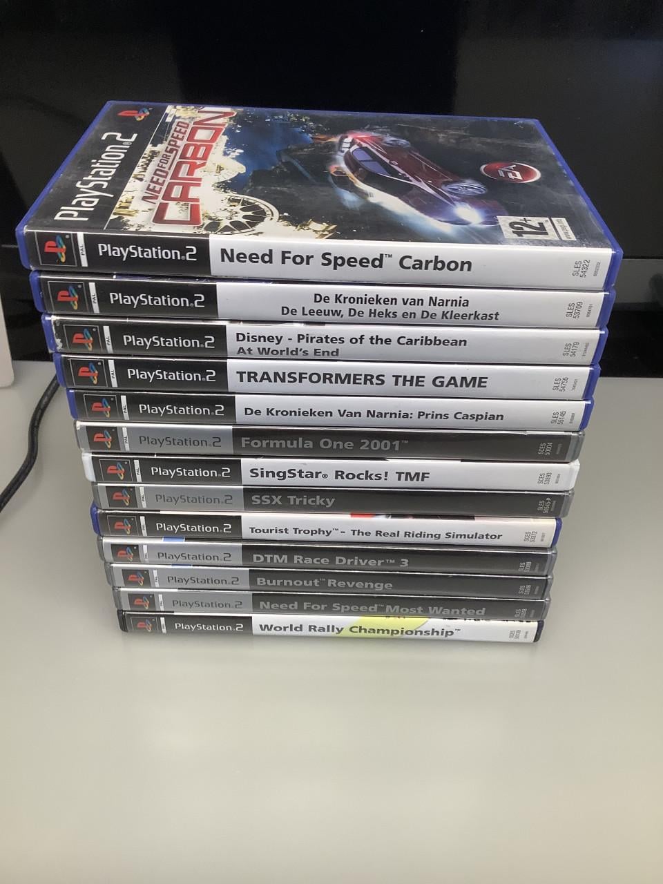 PlayStation 2 spellen te koop aangeboden, zie foto’s en omschrijving