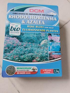 Bemesting voor Rhodo, Hortensia en Azalea