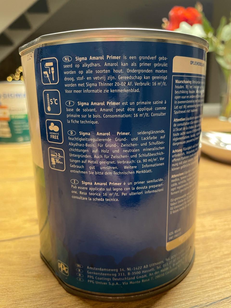 Sigma Amarol Primer White