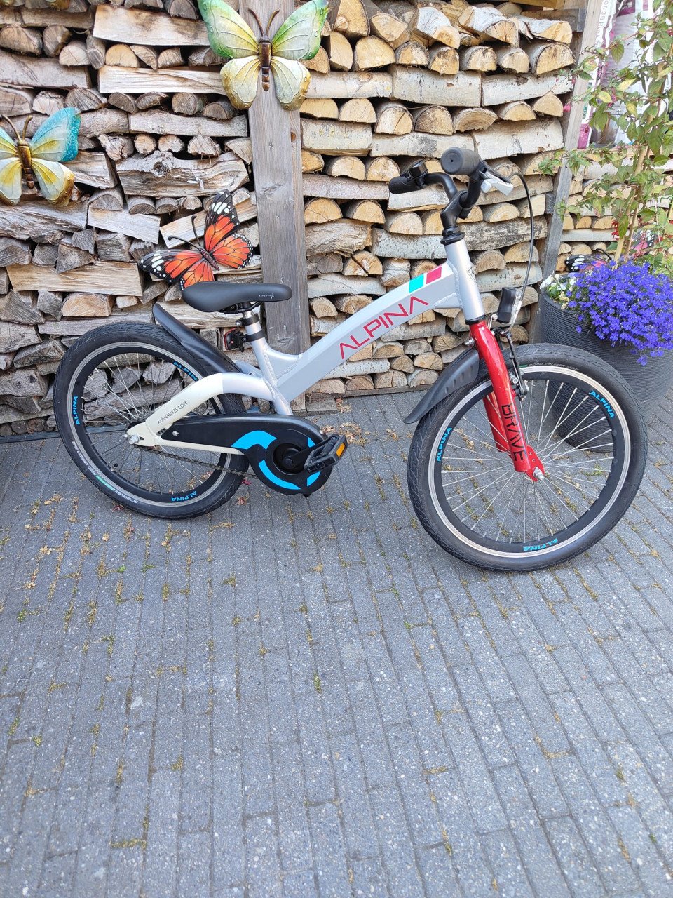 Alpina Brave 20 inch fiets nieuwe Schwalbe banden