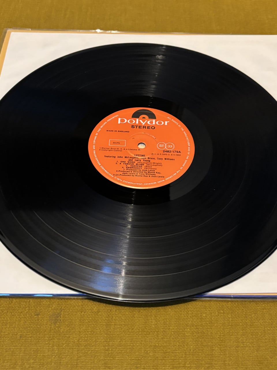 Lifetime -  LP (Polydor, 1979)