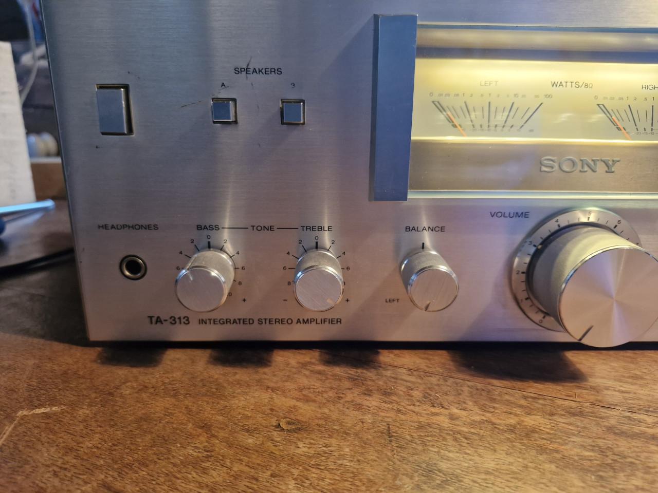 Sony TA-313 vintage versterker