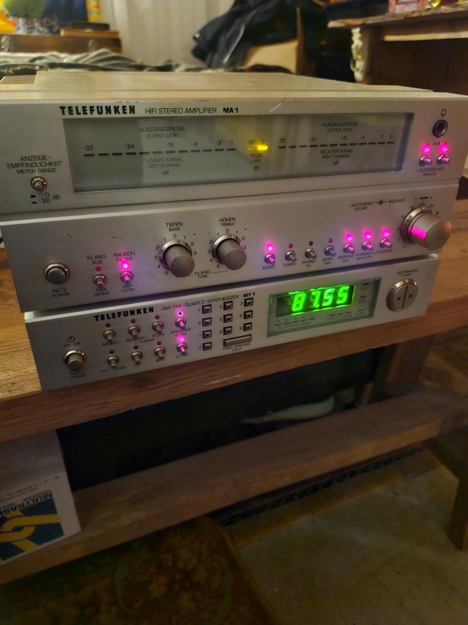 Te koop Telefunken MA1 hifi