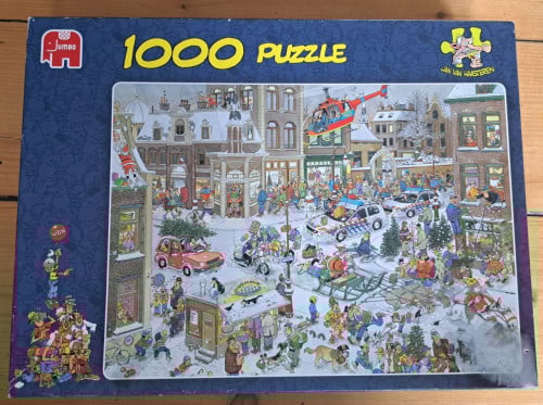 JAN VAN HAASTEREN - KERSTMIS - 1000 stukjes