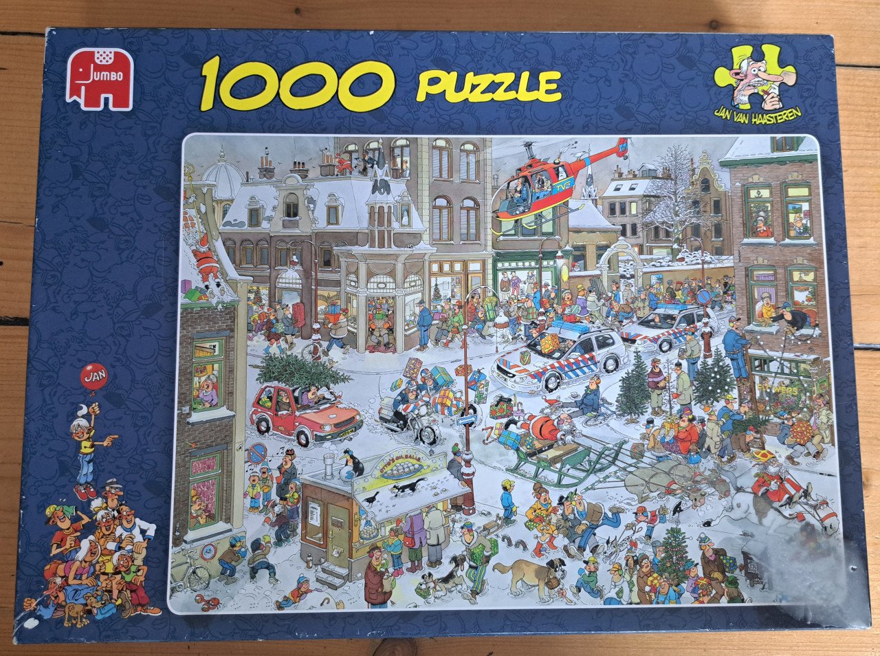 JAN VAN HAASTEREN - KERSTMIS - 1000 stukjes