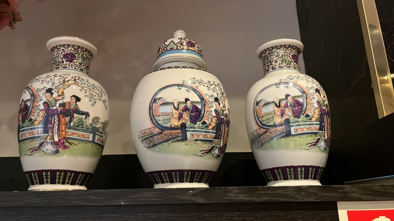 3 Chinese Vazen (kaststel)
