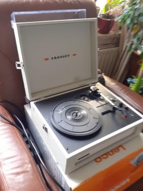 2 x Platenspeler *** CROSLEY *** Pick-Up zwarte & Diverse LENCO