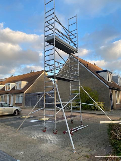 Te koop aluminium rolsteiger van Kelfort