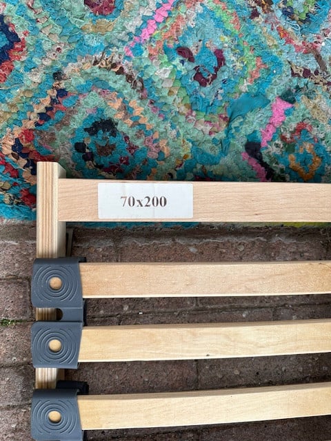 2x lattenbodem 70x200cm