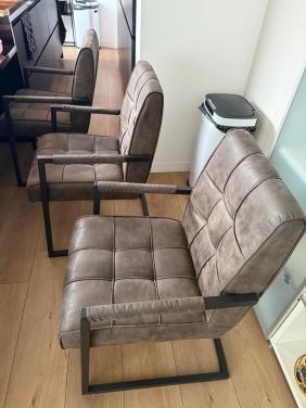 Eetkamerstoelen 3 stuks