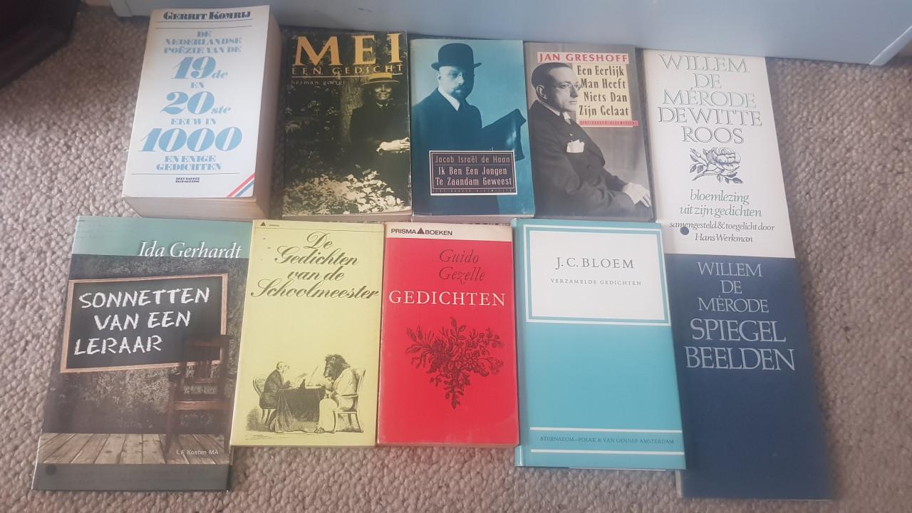 Partij poëzie boeken