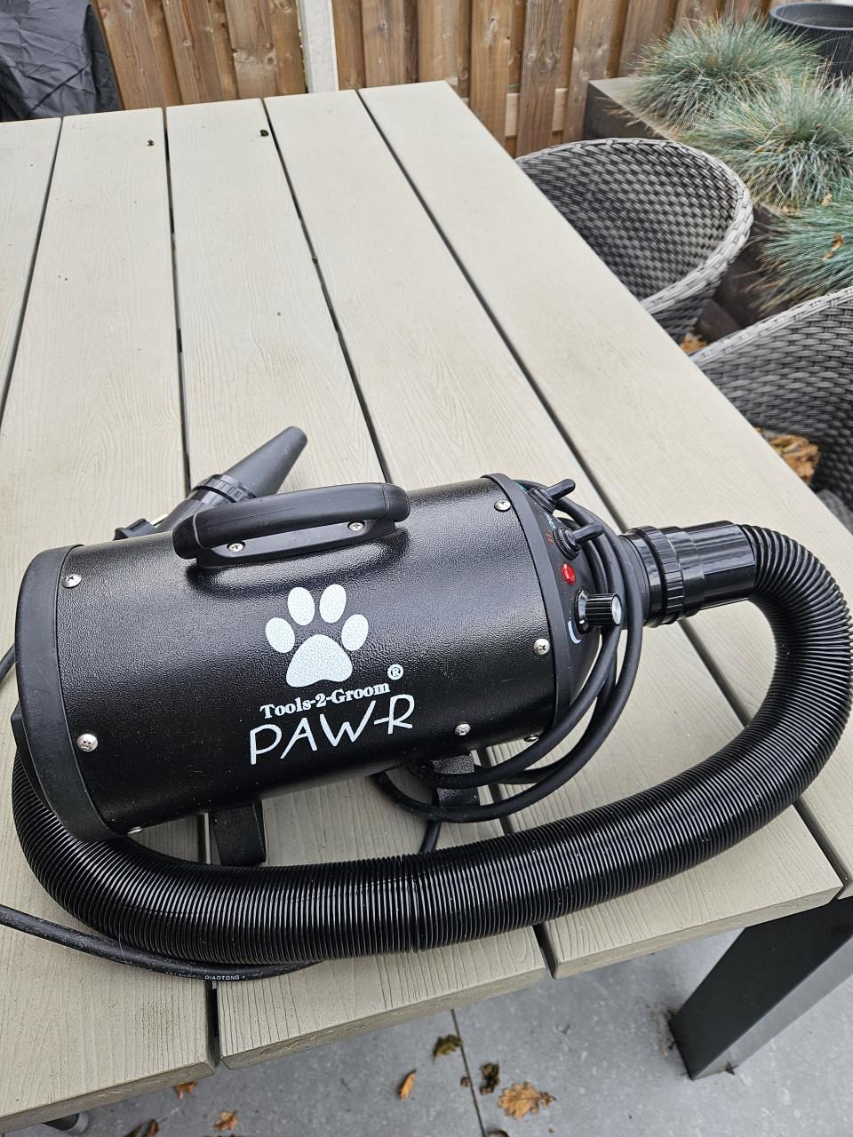 Zgan Tools-2-Groom Paw-R Waterblazer voor honden...