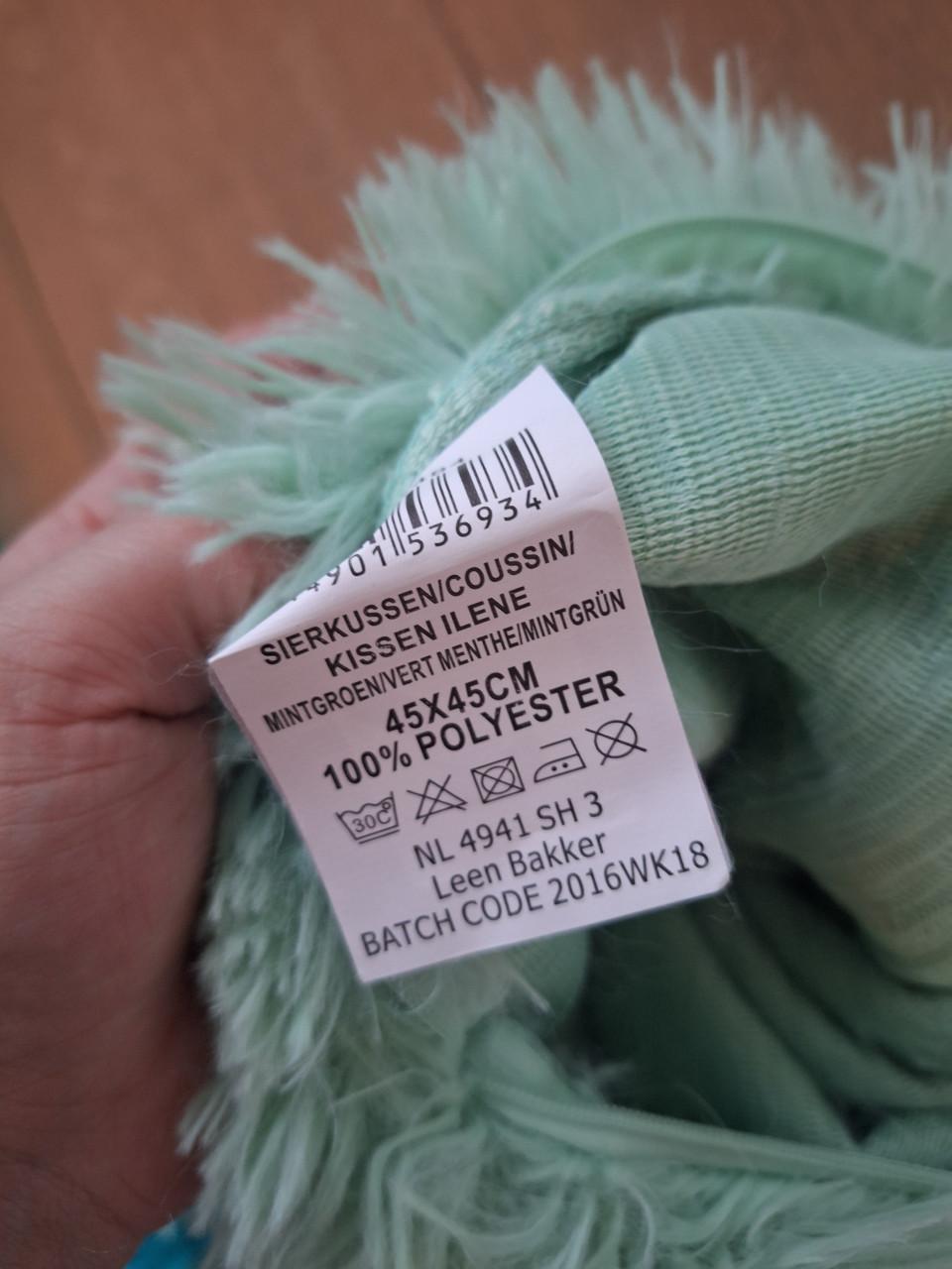 2x kussensloop leenbakker