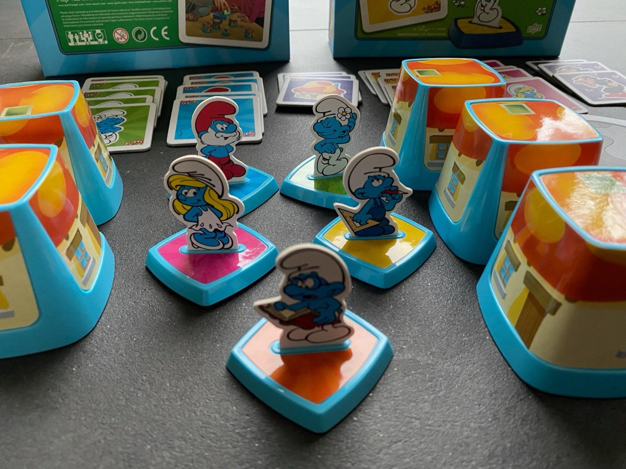 Smurfen 3D memory spel