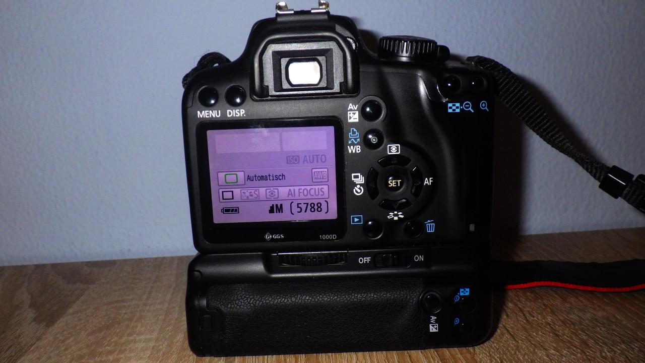 CANON EOS 1000D spiegelreflex camera