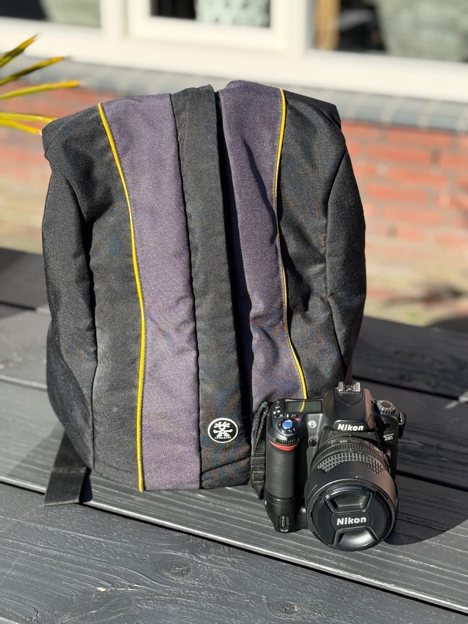 Nikon D80 + 18-105 VR mm lens + batterij grip