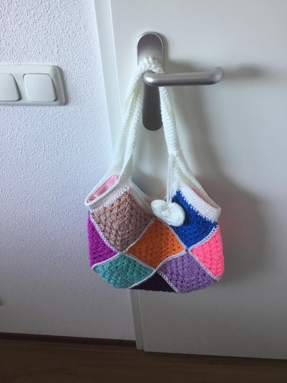 Gehaakte tassen met voering