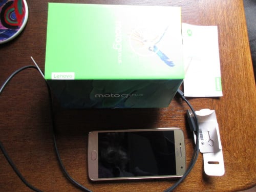 Motorola Moto g5 plus goud