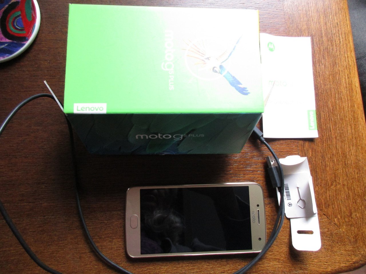 Motorola Moto g5 plus goud