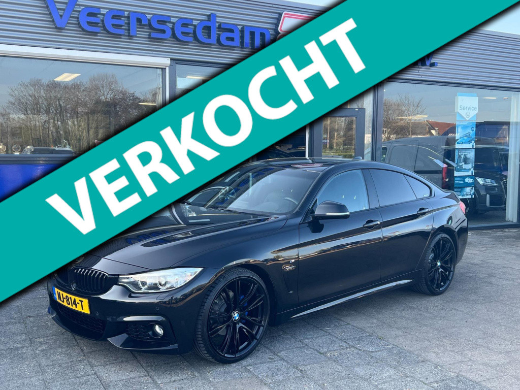 BMW 4 Serie gran coupé 420i m-sport centennial high executive, leer, elektr