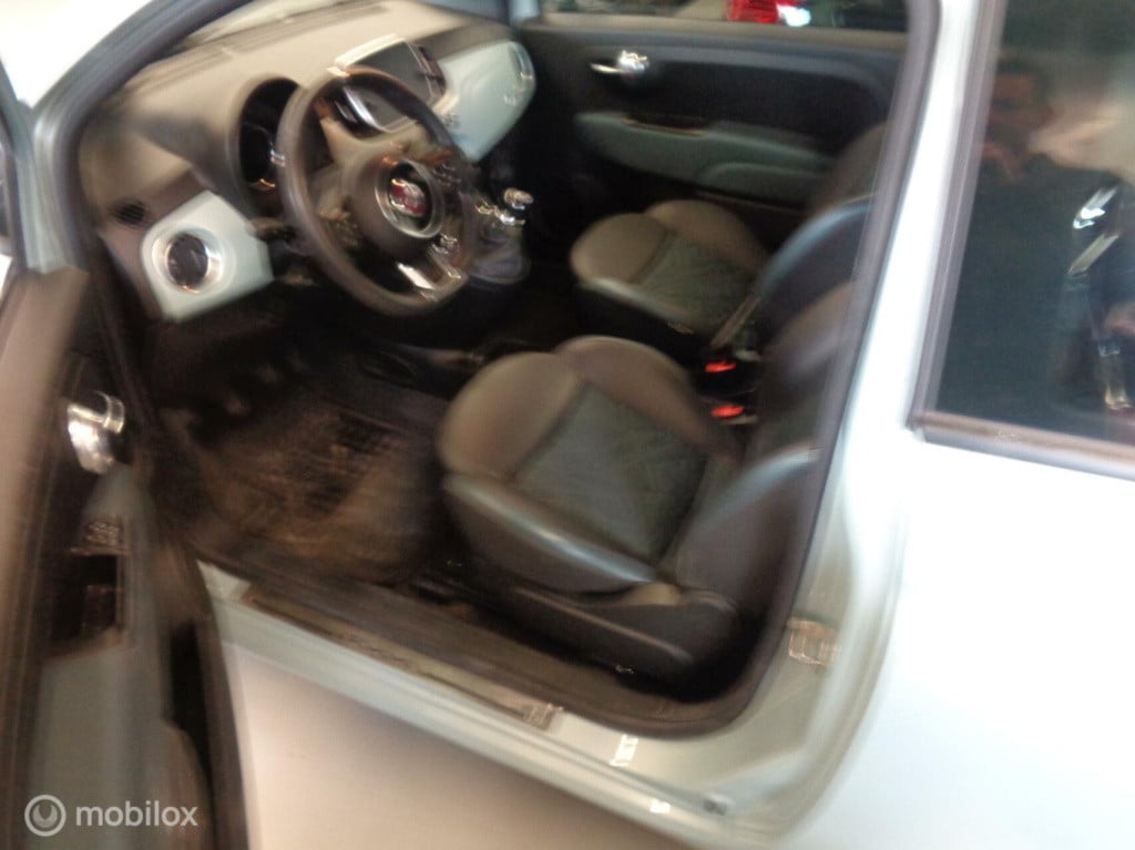 Fiat 500 C 1.0 hybrid launch edition/airco/16''lm velgen/half leer/1st eig/