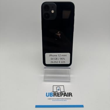 Apple iPhone 12 mini 64 GB zwart