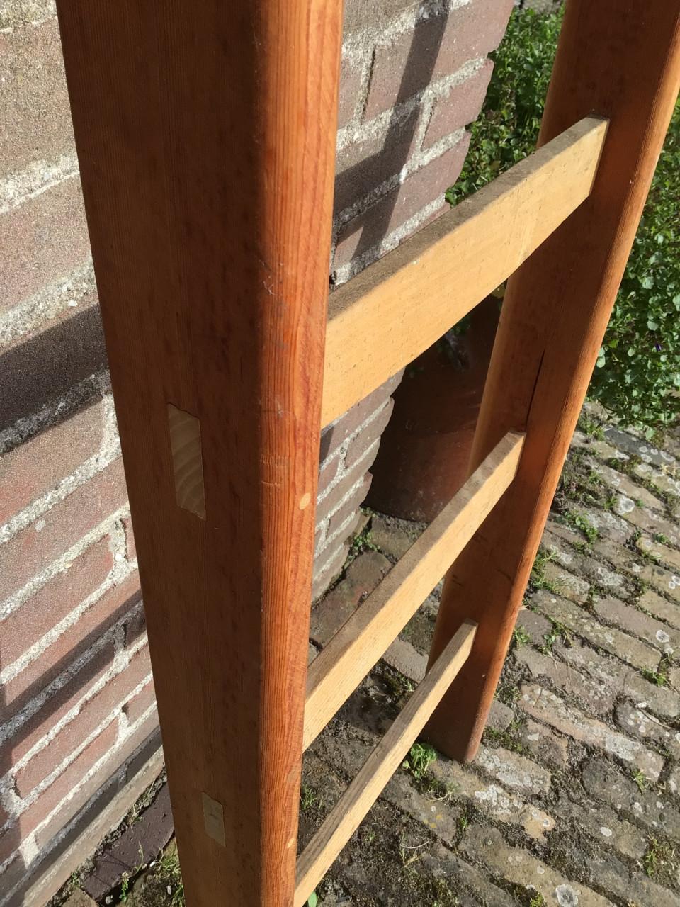 Houten Ladder van Oregon Pine