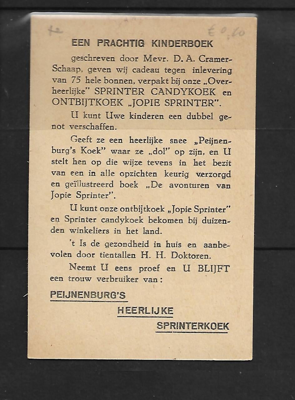 Ansichtkaart     A 403   Prinses geboren 1898 overladen  1938