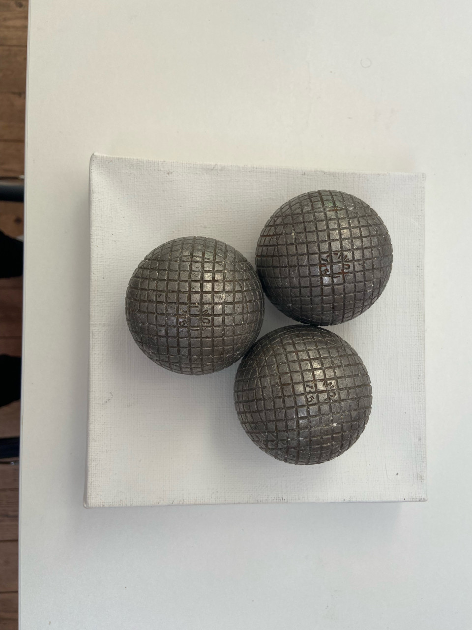 Jeux des Boules ballen met tasje Boules Bleu