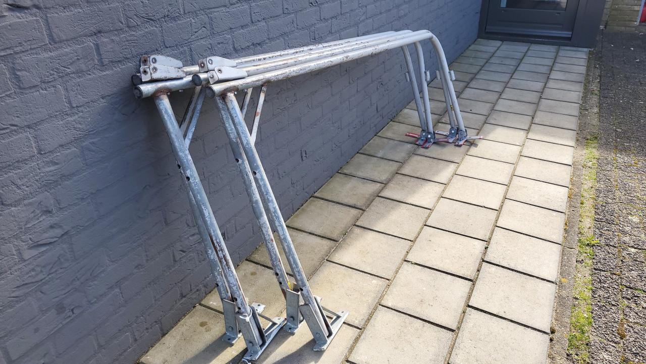 Thermisch verzinkte buizenconstructie