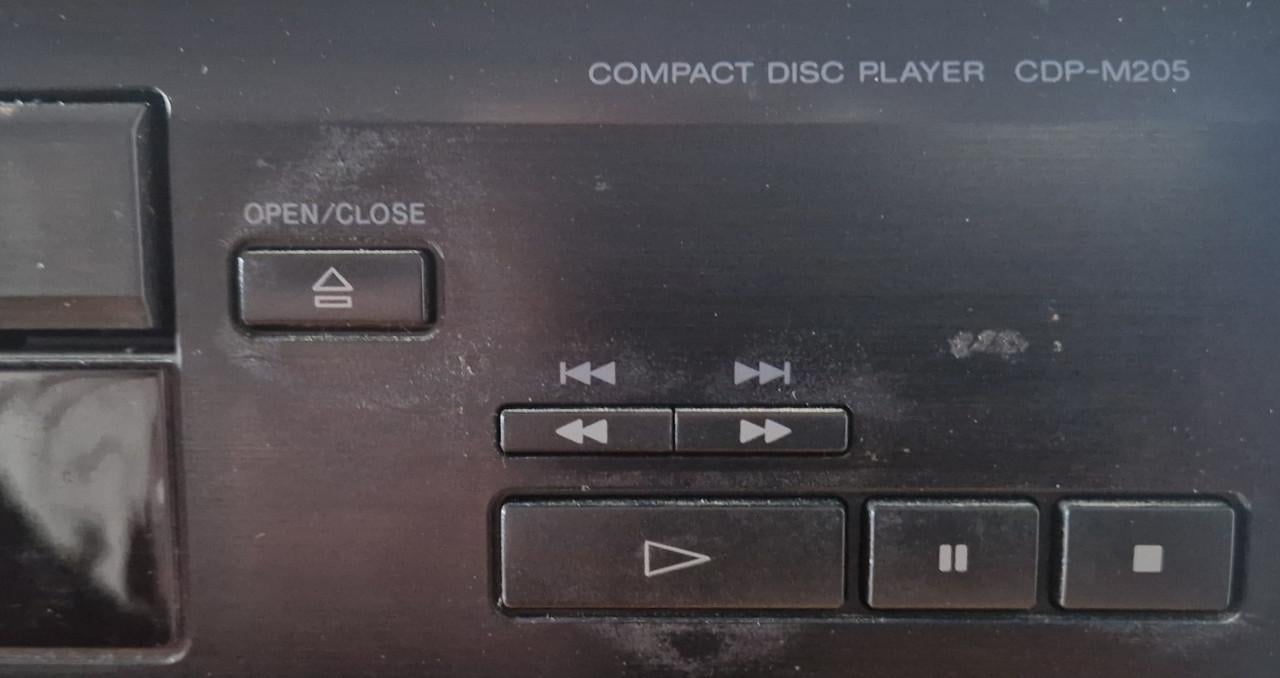 SONY CD-SPELER + VERSTERKER