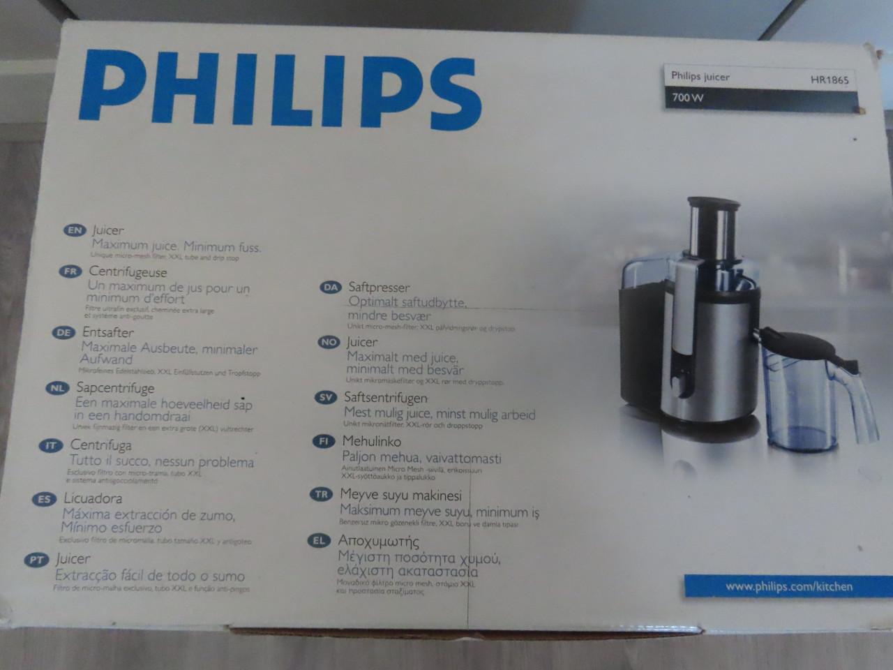 Philips sapcentrifuge z.g.a.n.
