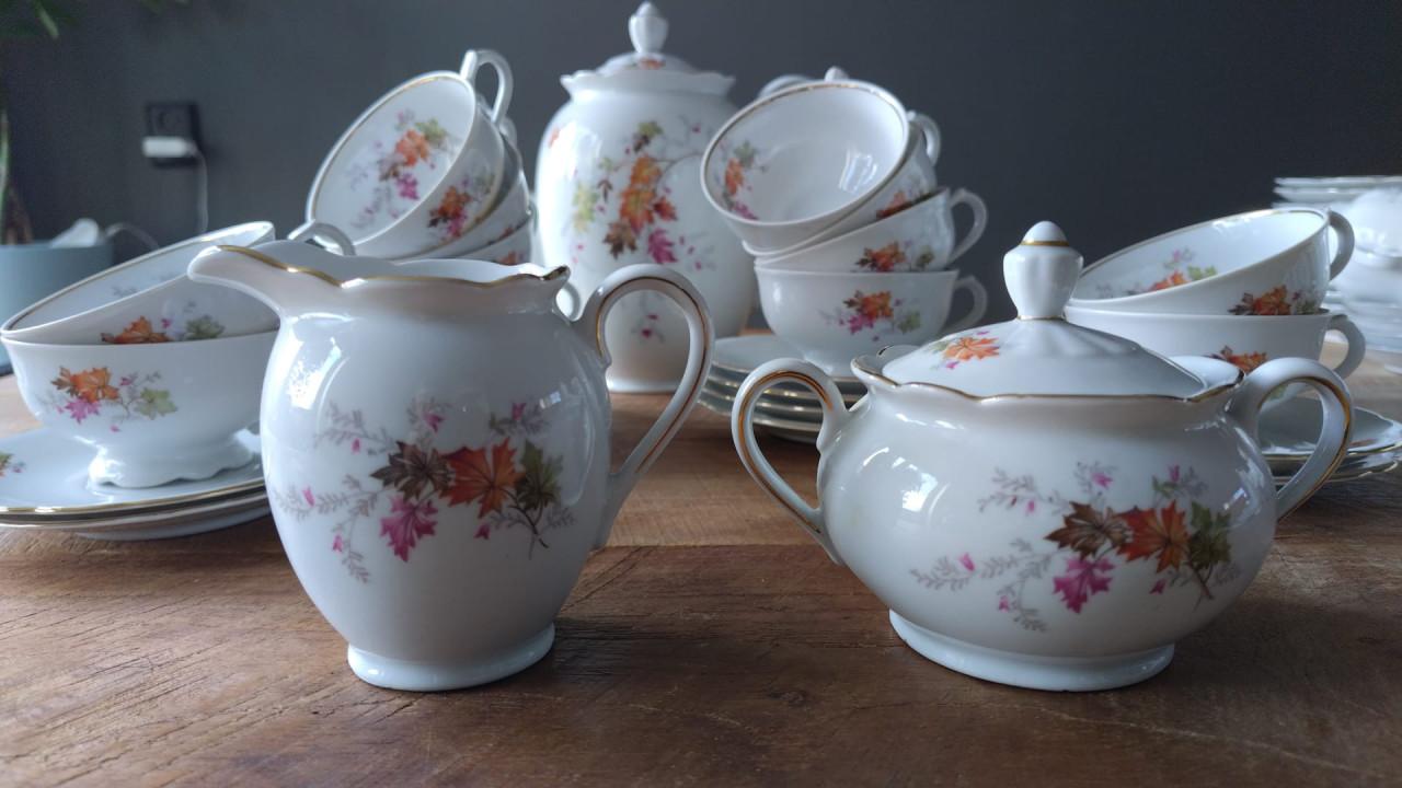 12 delig koffie-theeservies