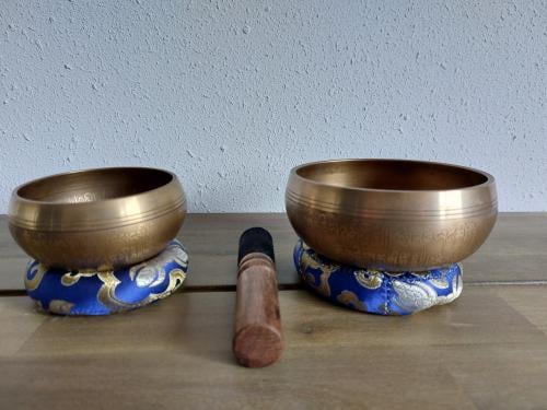 Klankschalen set Tibetaans