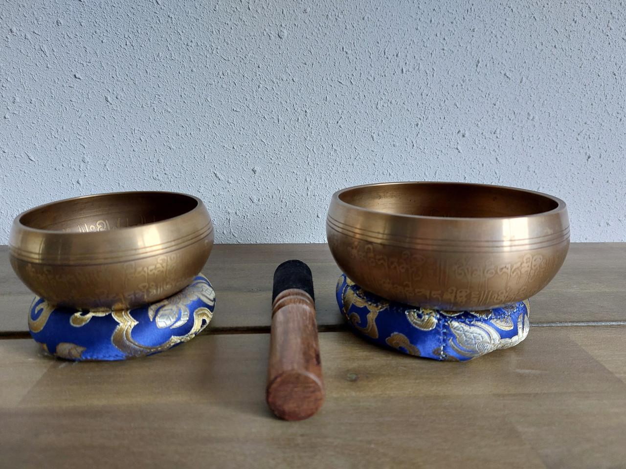 Klankschalen set Tibetaans