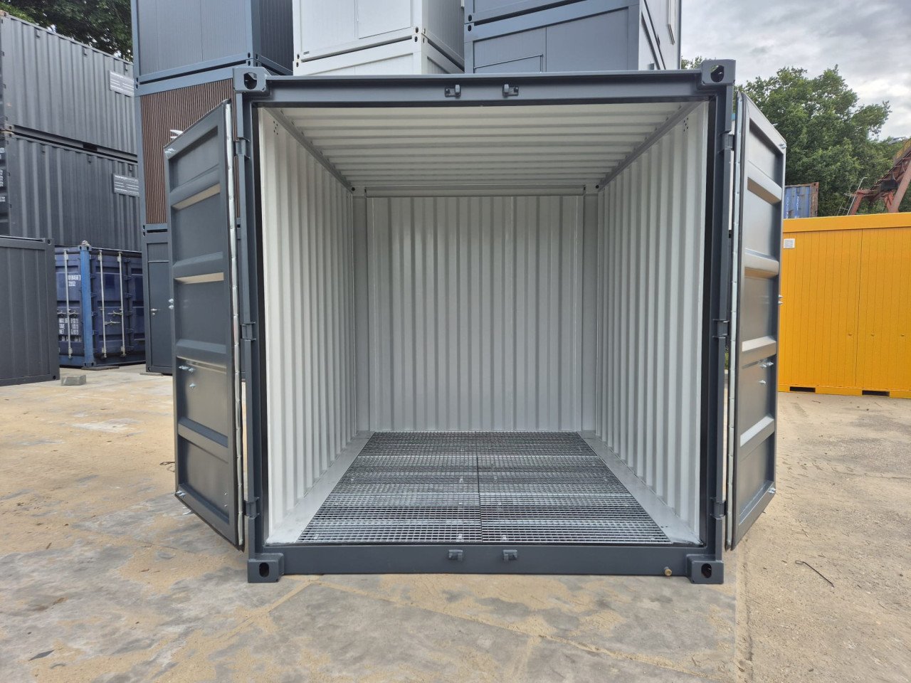 10ft milieucontainer / mileubox / container met opvangbak