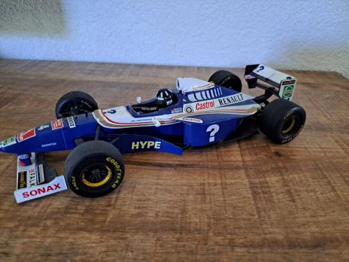 Williams-Renault FW19 Formule 1-auto, gereden door Heinz-Harald Frentzen