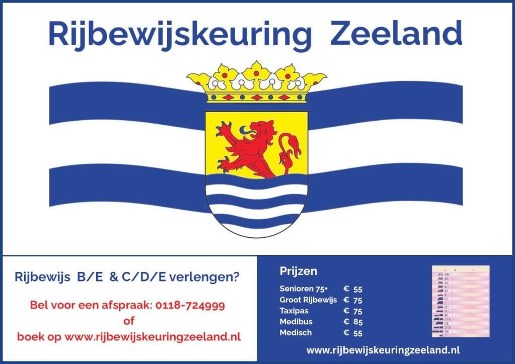 Rijbewijskeuring Zeeland uw CBR keuringsarts van Zeeland