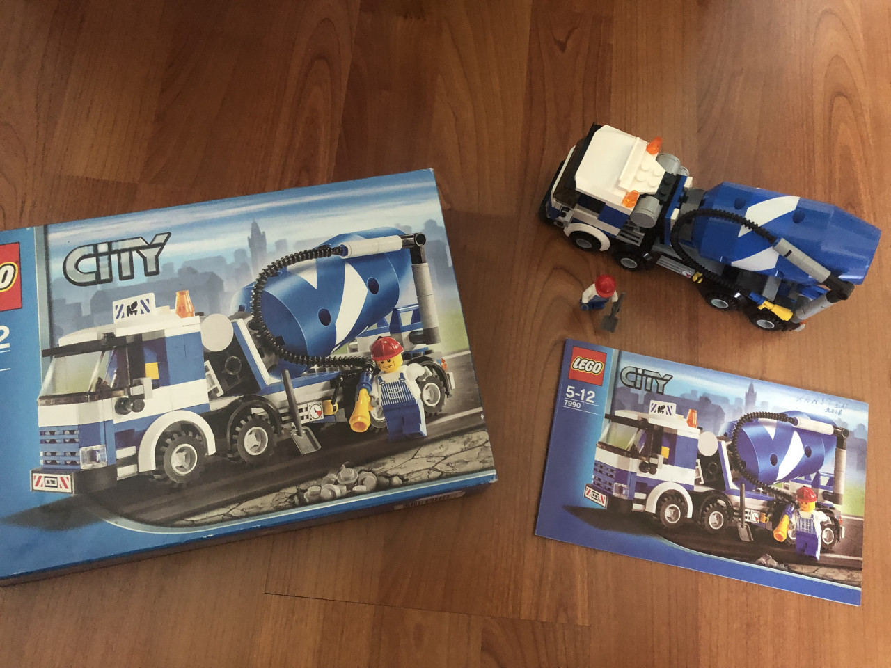 Lego betonmixer vrachtwagen