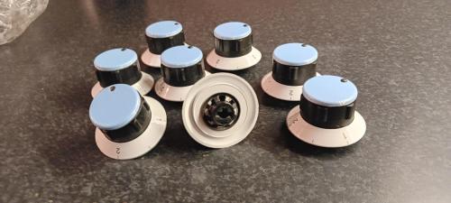 8 stuks ZANUSI GASFORNUIS DOPPEN