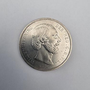 Zilveren munt 2,5 gulden