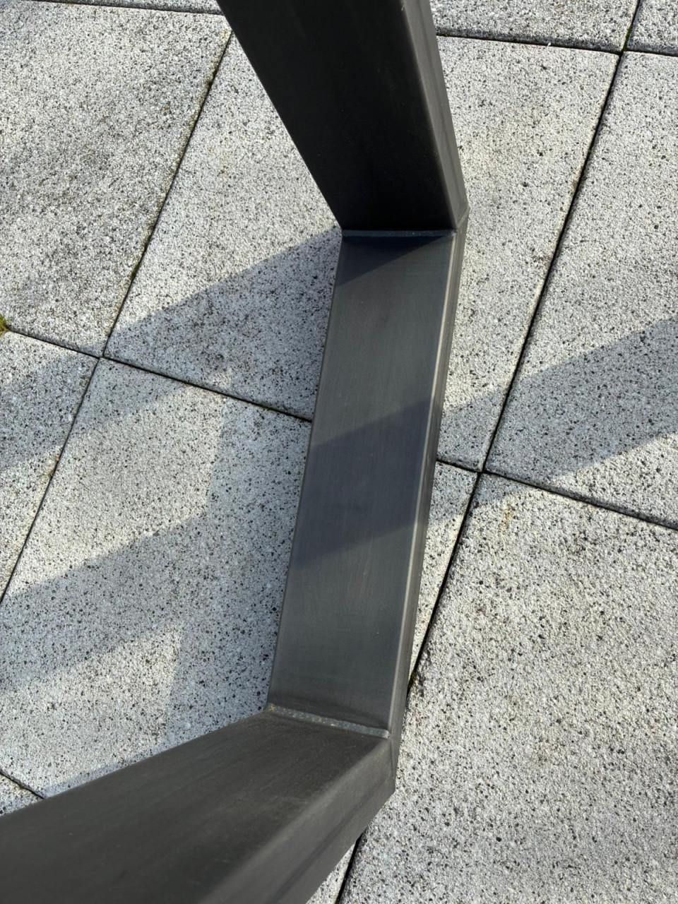 Stalen onderstel tafel - U vorm