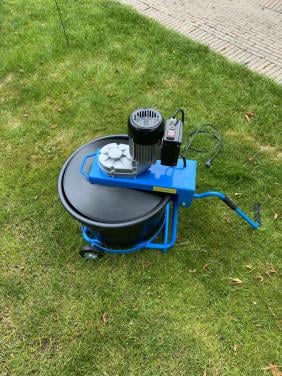 HBM 50L elektrische mixmachine/mengmachine 370W verrijdbaar