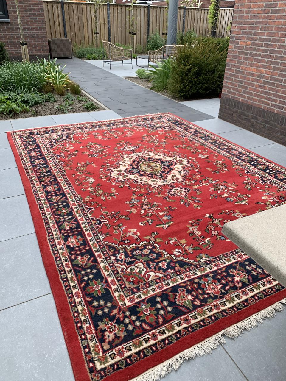 ❣️Schitterend Sfeervol Groot Handgeknoopt Vintage Vloerkleed uit India❣️