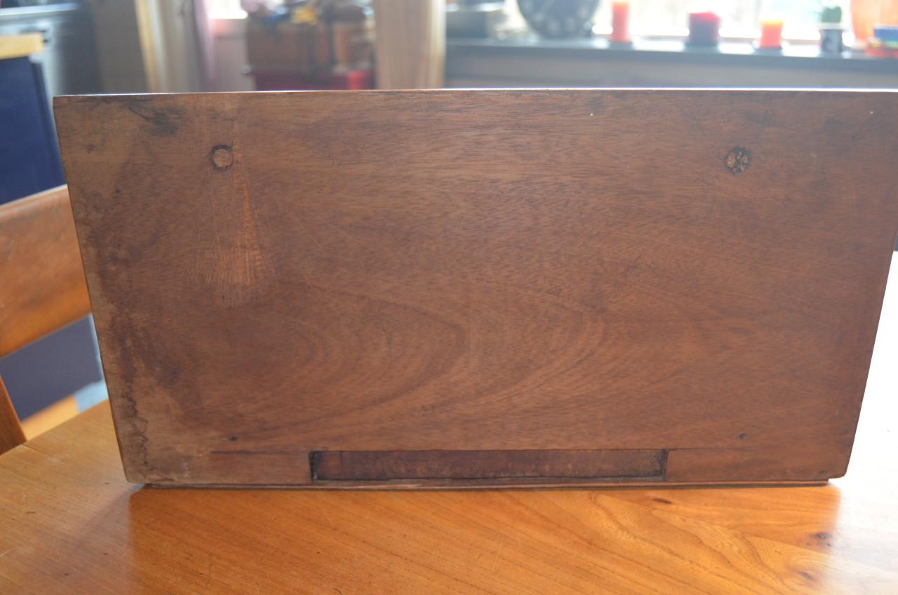 Fraaie antieke console met spiegel(tje)