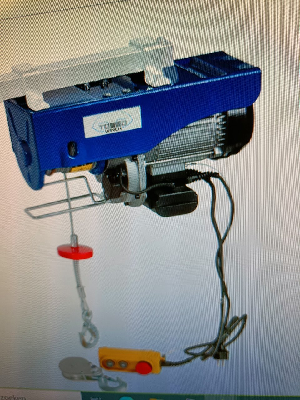Elektrische hijstakel
