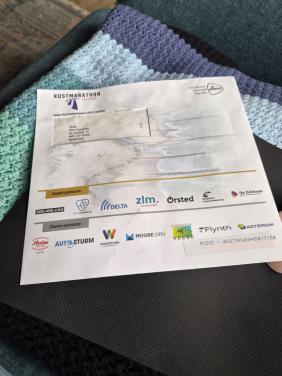 Startbewijs Wandelmarathon