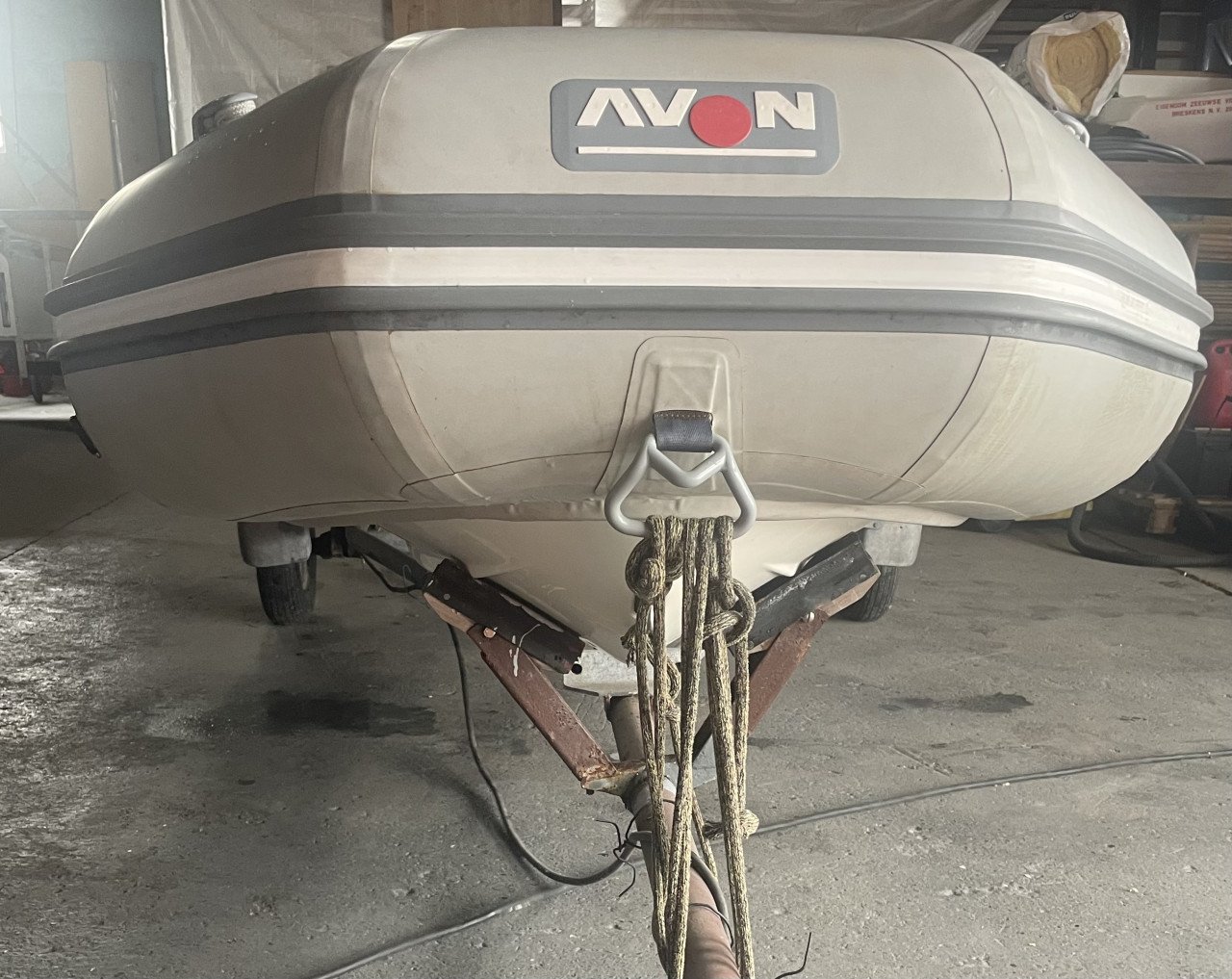 Avon rib 3.40 met 9.9 pk buitenboordmotor