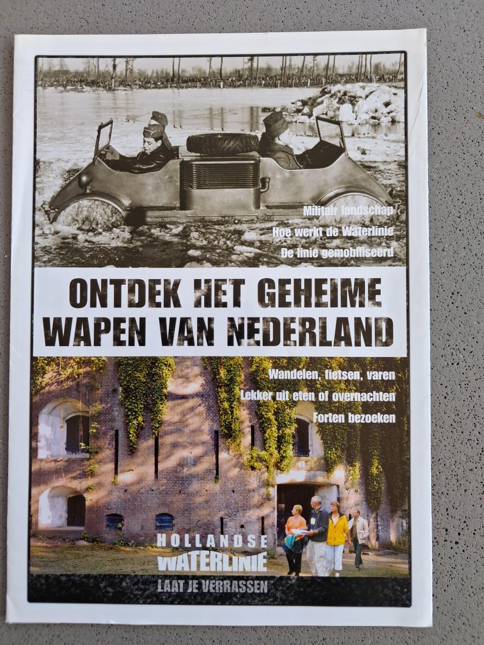 Folder Hollandse Waterlinie